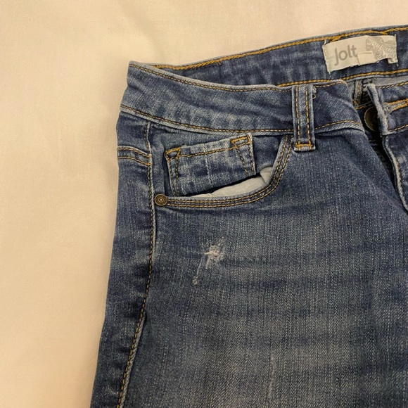 Vintage Y2K Straight-leg, mid-rise Jolt Jeans - Picture 4 of 11